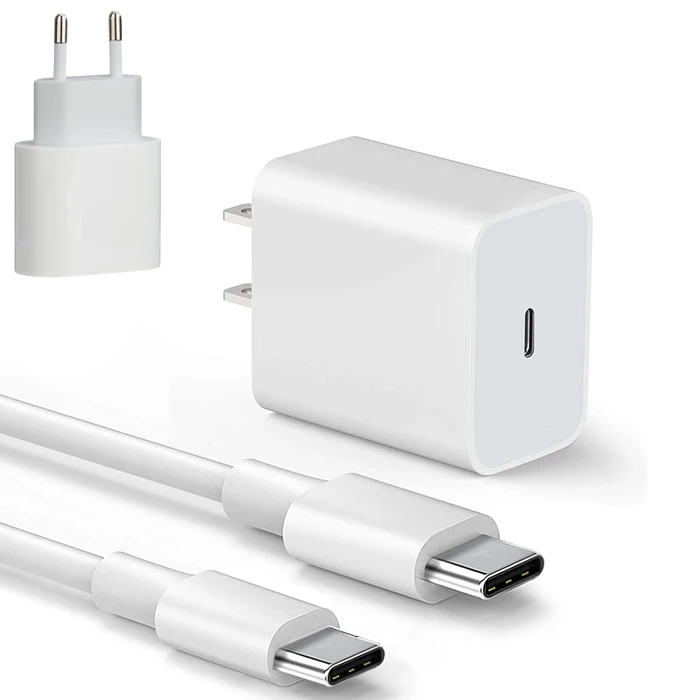 SHANPIN 20w pd charger type c fast charger adapter charging cable hot sale