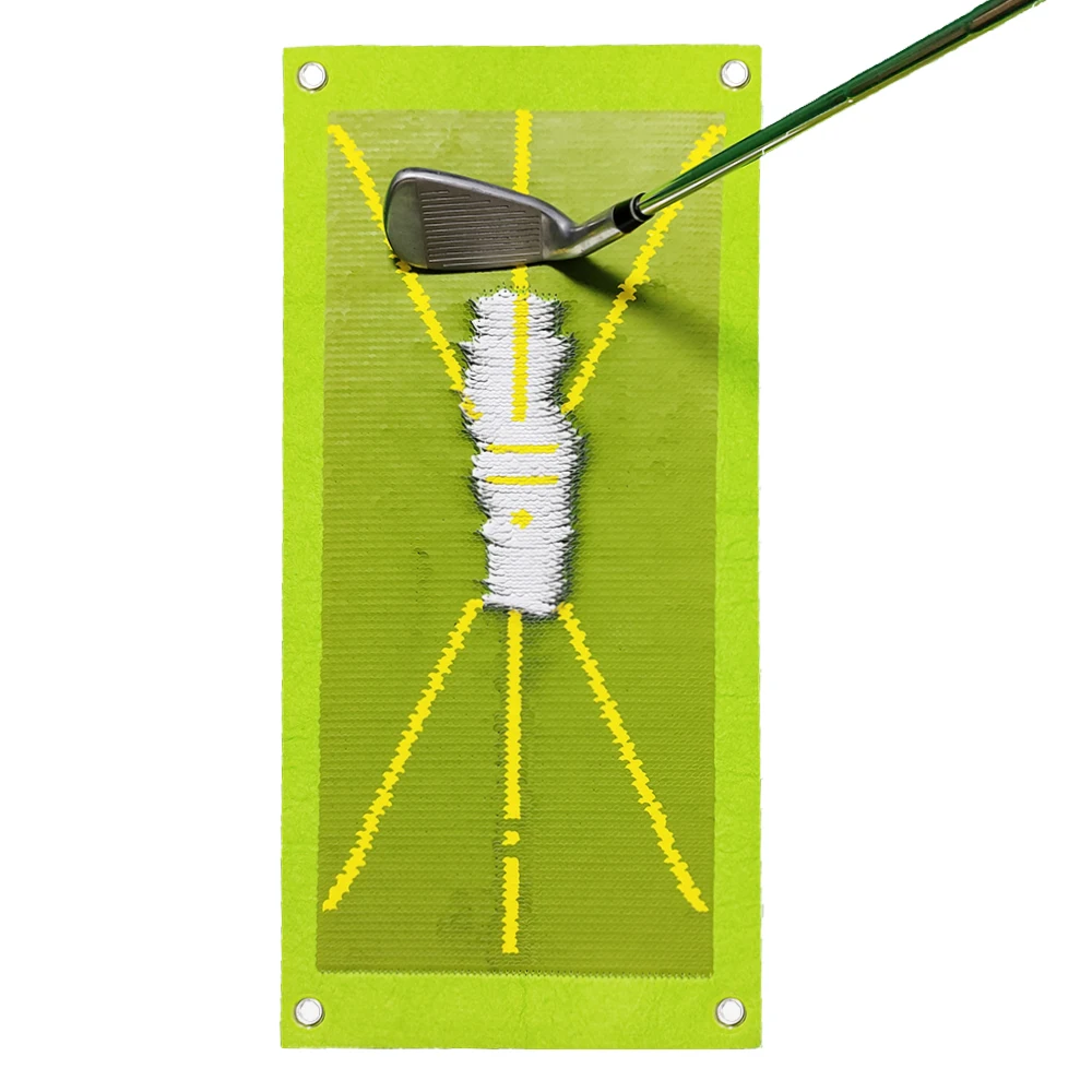 Amazon 2023 Hot Sale New Design Golf Track Mat Durable Golf Track Detection Pad Hitting Trace Mat for Beginner
