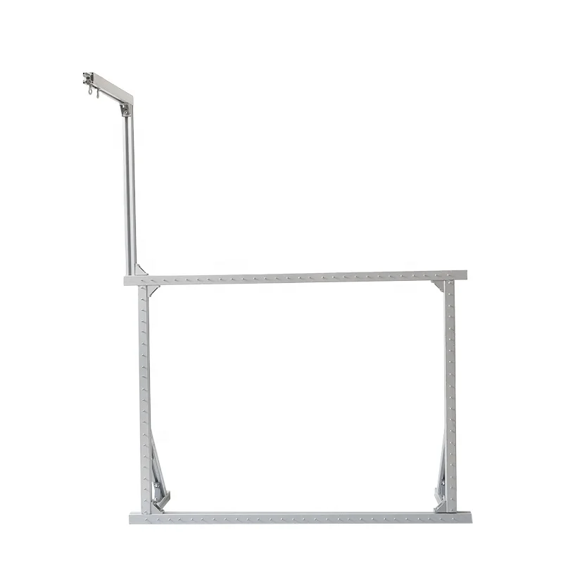 Aluminium Carpet Tack 50*50cm Tufting gun Frames Easy Self Assembly Tufting Frame with Yarn Holder