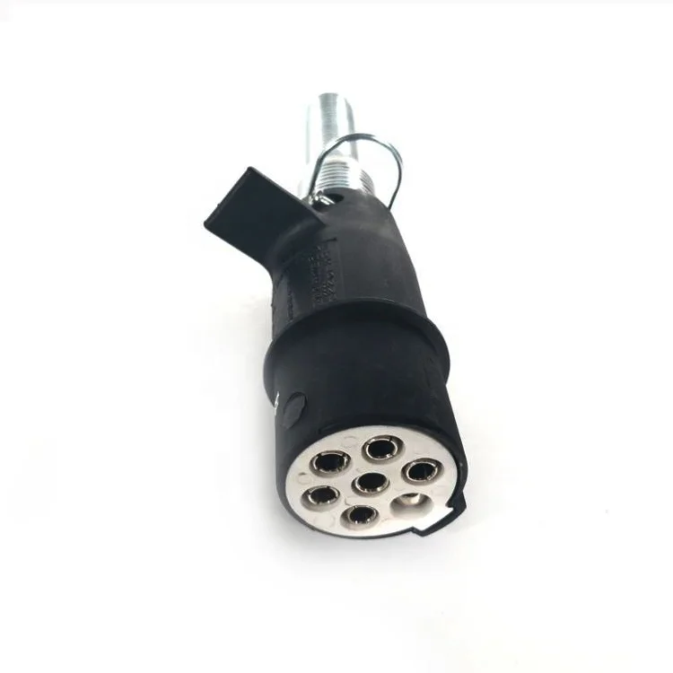 Европейский экологичный прицепы разъем 24 в S тип 7 булавки Подключите адаптер с металлической держатель кабеля