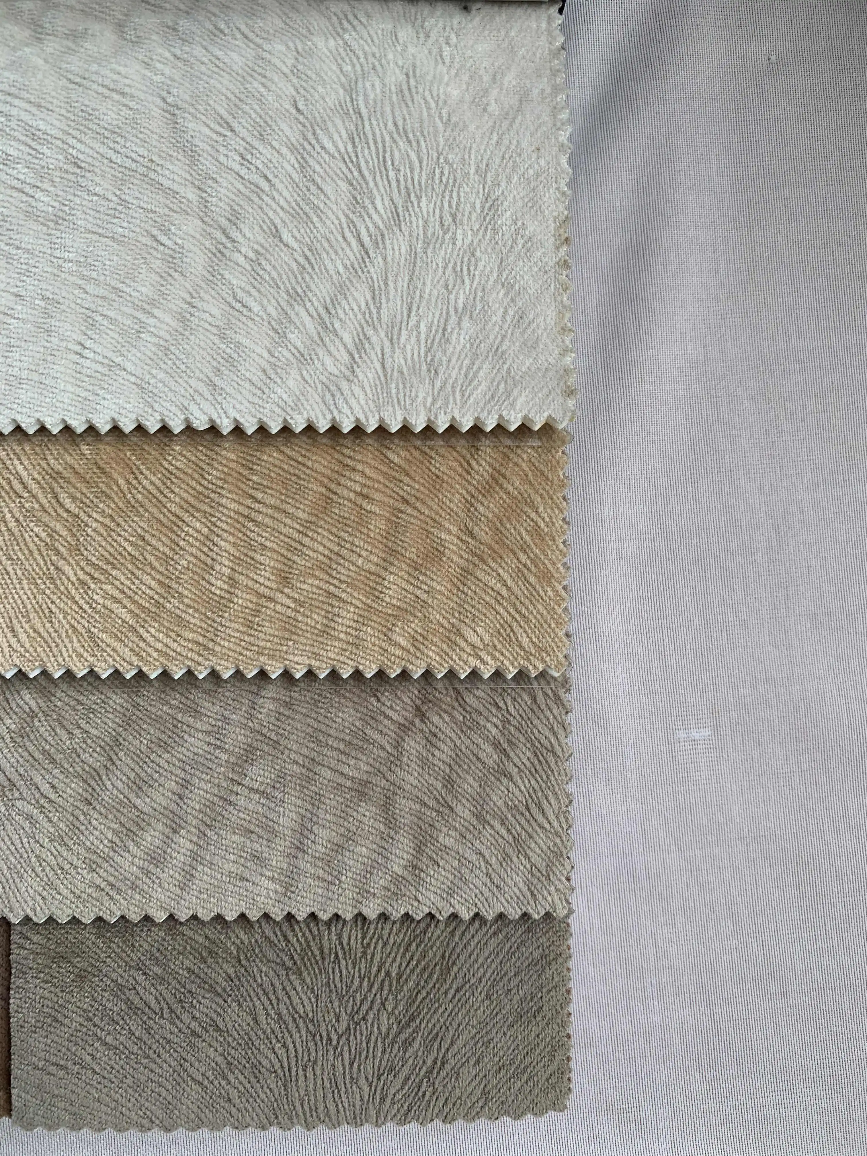 Hot Selling Factory Direct Wholesale Home Textiles 100% polyester high quality fashion burnt-out velvet fabrics