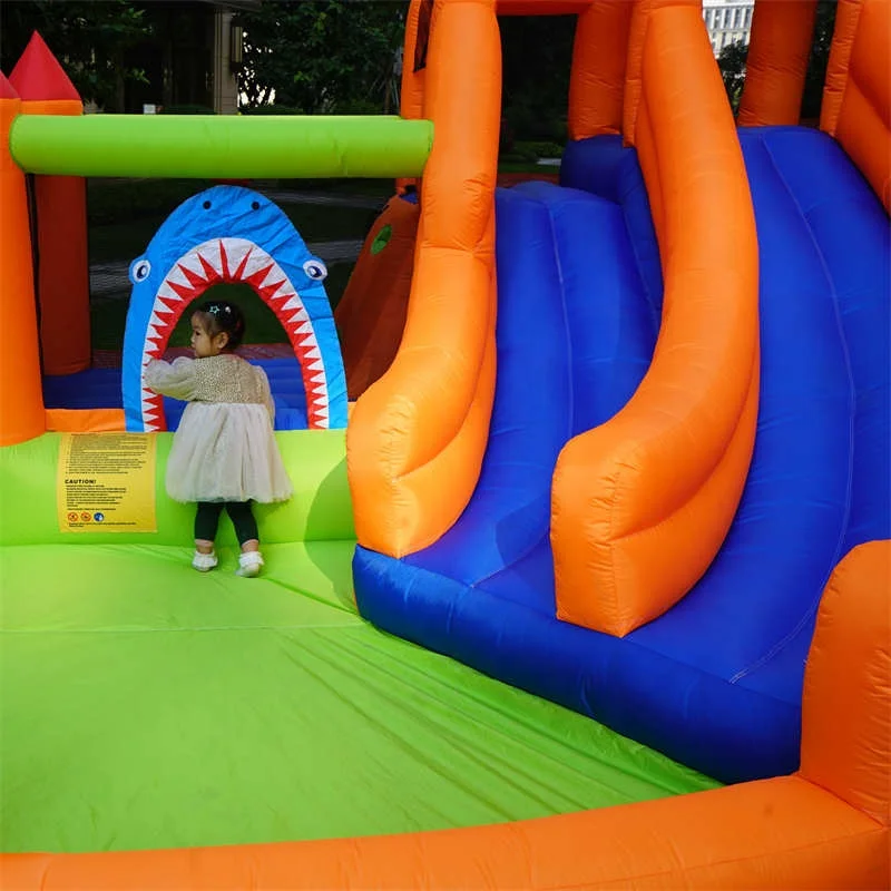 NBINFLATABLE cheap inflatable backyard indoor bouncers for sale, homeuse bouncer inflatable water slide pool for toddlers