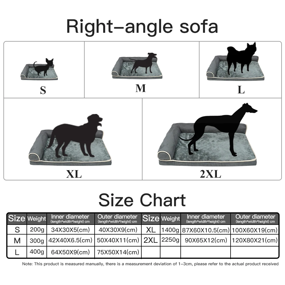 OEM Large soft plush Calming  pillow Foam Sponge orthopedic orthopedic Pet supplies dog cat bed mat sofa