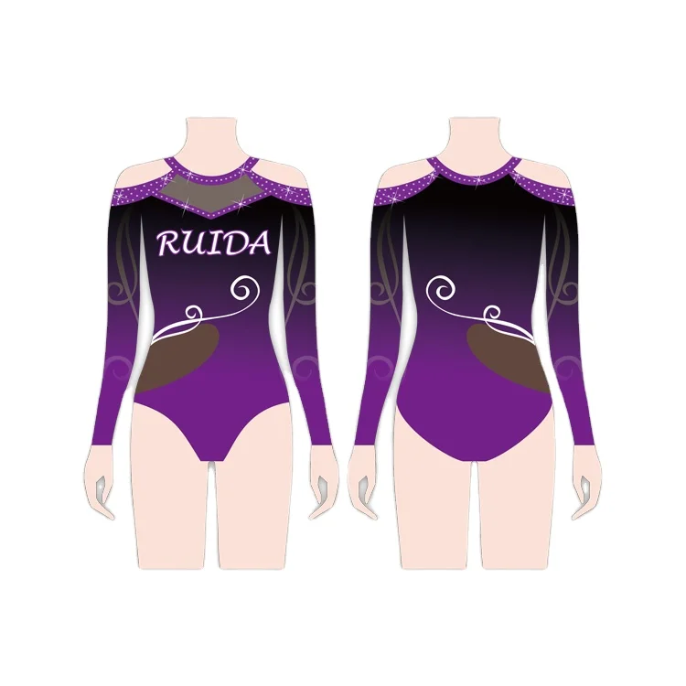 Sport  leotard ballet dancing gymnastic Custom style Printed Leotards Women gymnastic wear