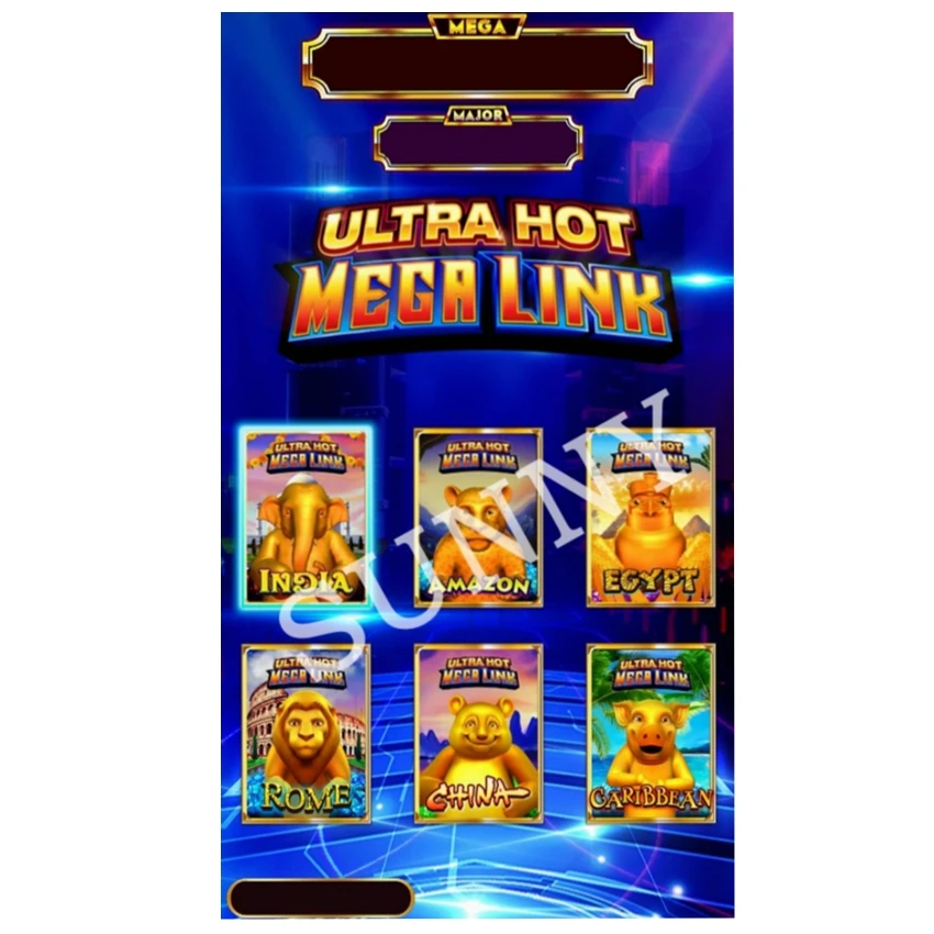 HET Mega link 6 в 1 многоигровая игровая доска для игрового автомата/игровое программное обеспечение Fire link/конечная Игровая плата Fire link