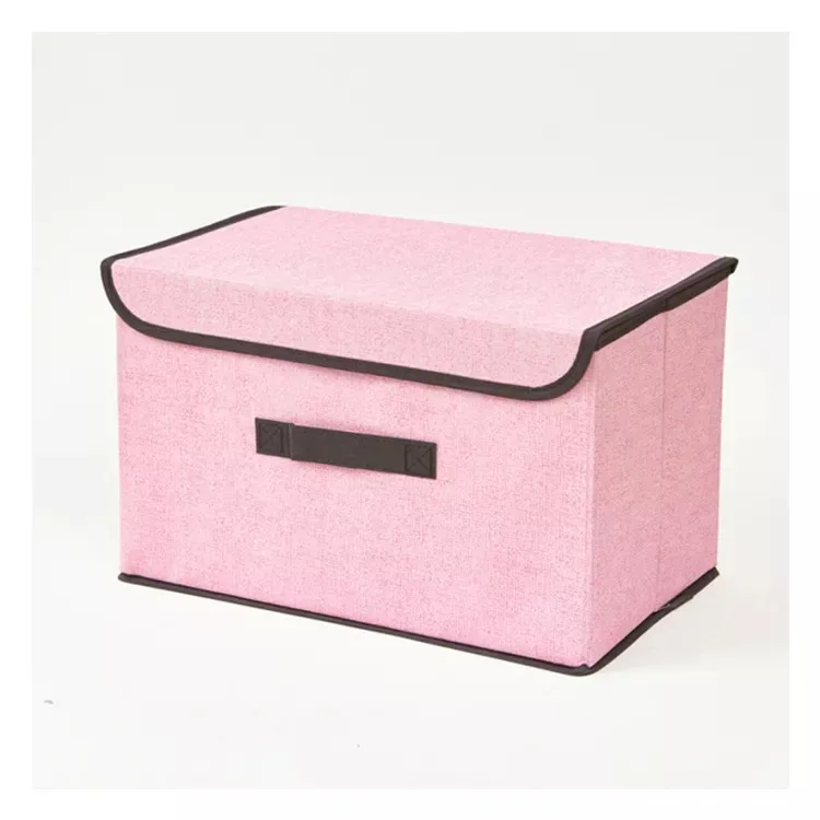 Hot Shopping Collapsible Pp Non Woven Wardrobe Cloth Organizer Socks Storage Box For Toys