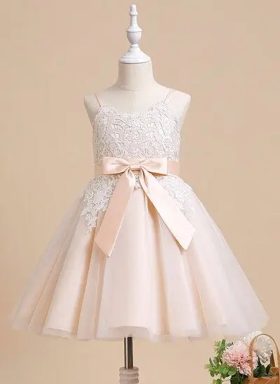 Custom Color Green Aline Toddler Birthday Flower Girl Dress Teen Wedding Party Pageant Birthday Princess Dress With Train