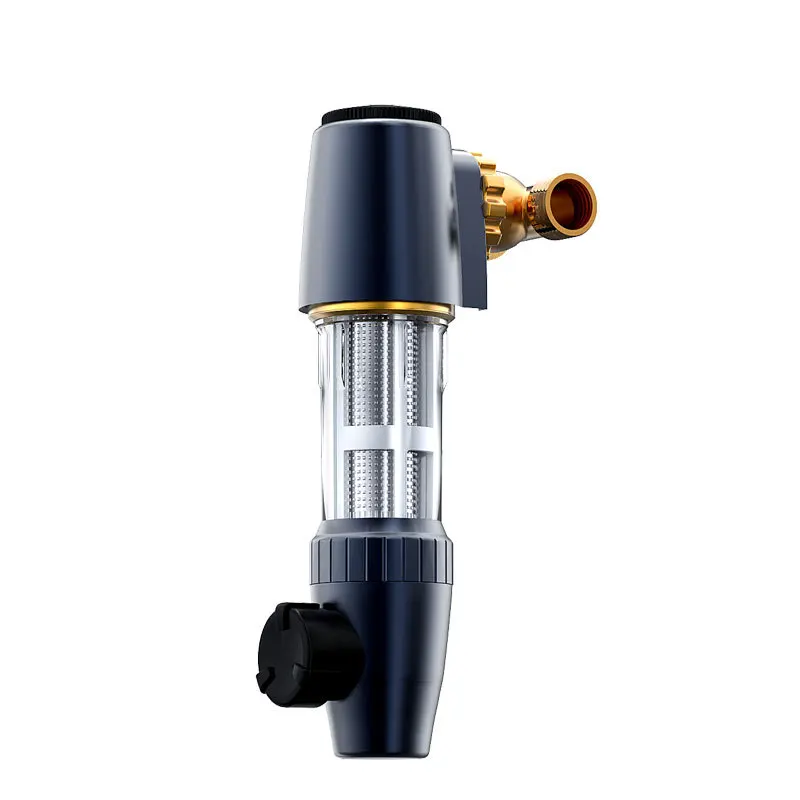 Universal Directions Manual Flushing Backwash Antifreeze and Explosion Sediment Water Pre filter with Pressure Gauge