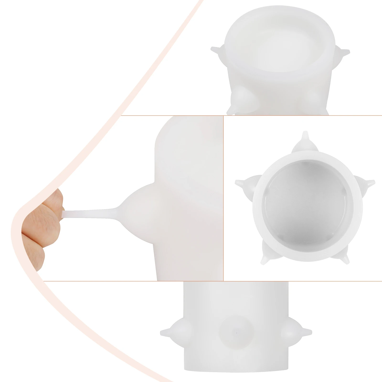 
2021 new cat programmable pet feeder miracle nipple pet milk feeder silicone nipple 