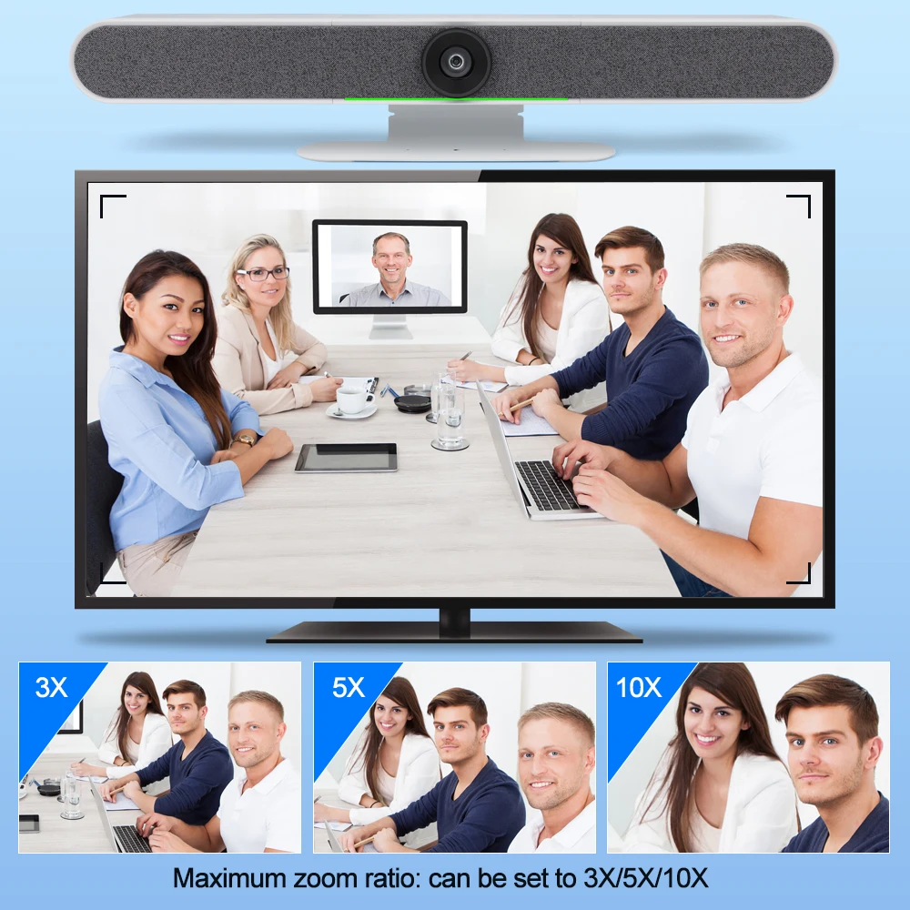 4K Конференц-камера лучшее предложение FoMaKo OEM ODM USB видео бар все-в-одном ТВ ПК Звуковая Панель