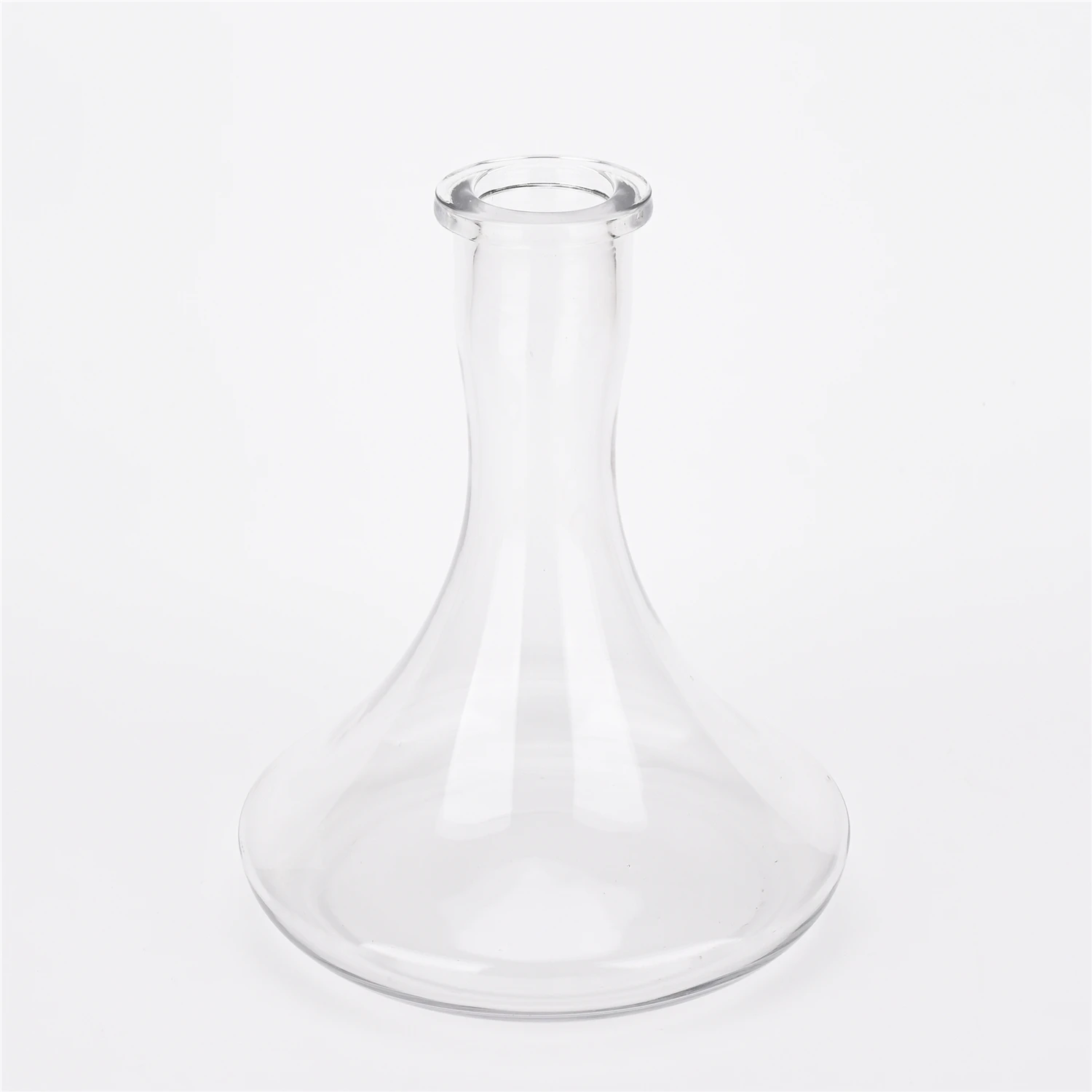 VYRO 55CM Top design Large Size single hose golden Shisha clear glass Hookah base set with out handle