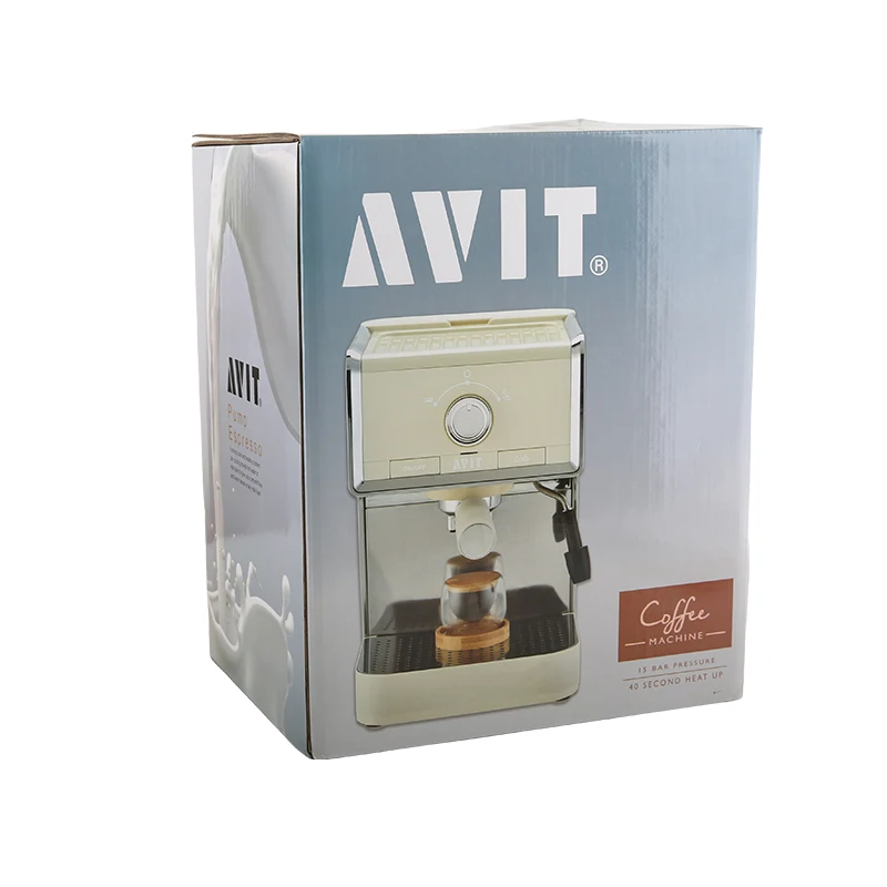 220V Button Type Coffee Machine Mini Portable Espresso Coffee Machine