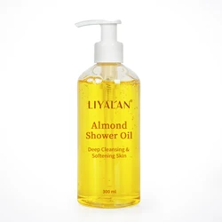 OEM Wholesale Organic Shower Gel Nourishing Shower Oil Deep Cleansing Almond Bath Oils