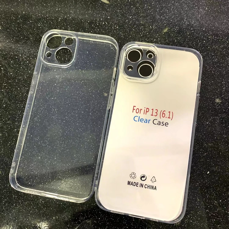 Оптовая продажа с фабрики высокое качество прозрачный ТПУ для iPhone 13 Pro max чехол телефона Прозрачный 12 11 XR мобильный телефон cas