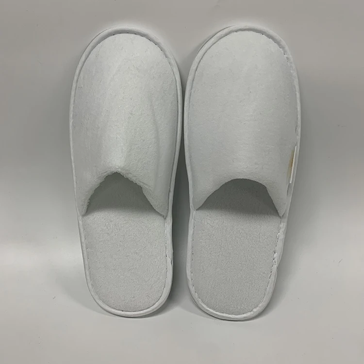 Cheap Factory Price disposable products nonwovens 5 star white hotel slippers