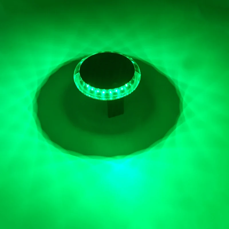 Amomd Green RV LED Light IP67 Waterproof Solar Positioning Indicator Signal Light Wireless Remote
