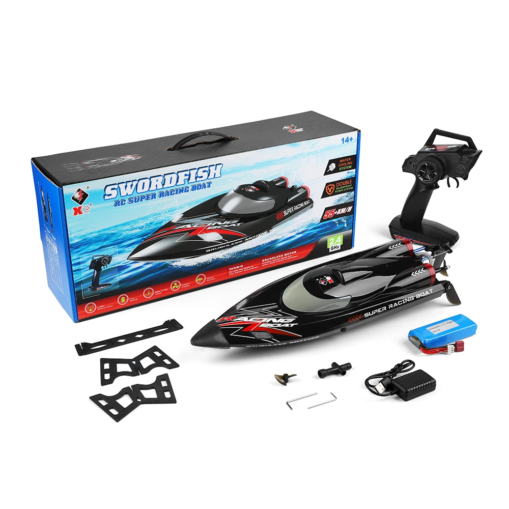 wltoys WL916 High Speed brushless motor Jet racing RC boat Capsized reset Waterproof Ship Model Electric RC Speed racing Boat