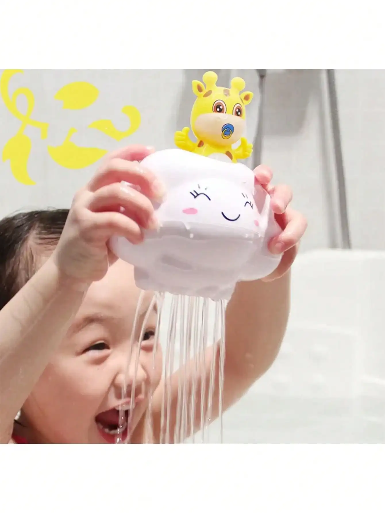 Cute Cartoon Animal Water Spray Toy Baby Floating Bath Swimming Toys Shower Buddy