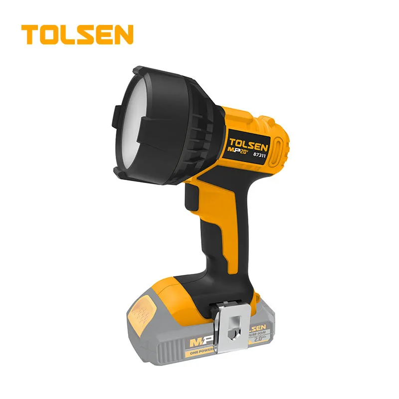 TOLSEN 87311 20v 10w Li-ion Rechargeable Led Lights Work Light