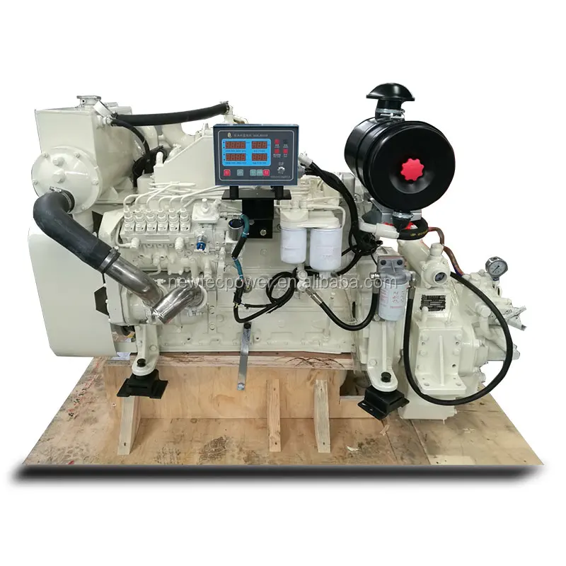 120hp marine propulsion engine with Cummins engine Advance transmission 6BTA5.9-M120 fish boat engine