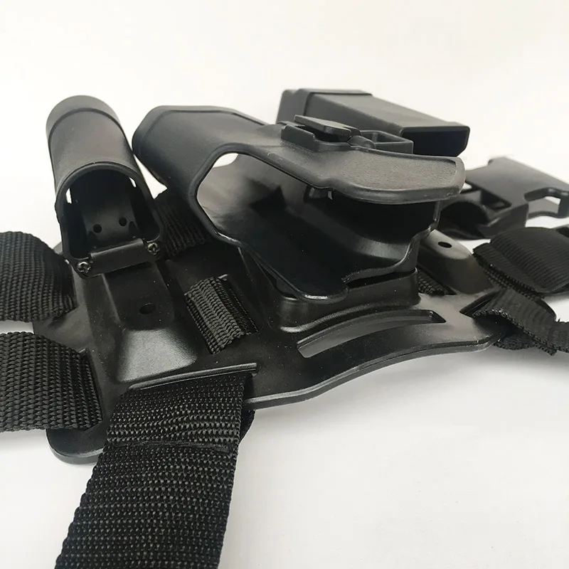  Левая Правая сумка для пистолета армейская тактическая кобура ног P226 M92 1911