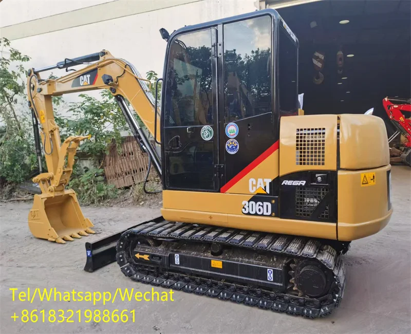 Экскаватор cat 306 низкая цена гусеница мини 6 5 тонн CAT 306d Подержанные экскаваторы для продажи