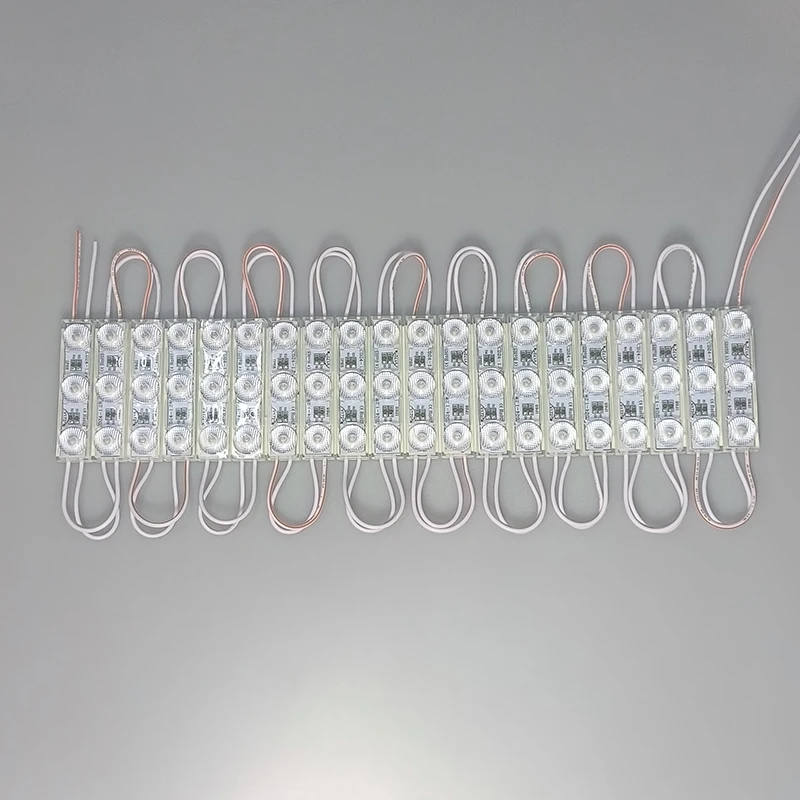 High end IP68 waterproof 12V 24V LED Module lossless 3030 With lens led module