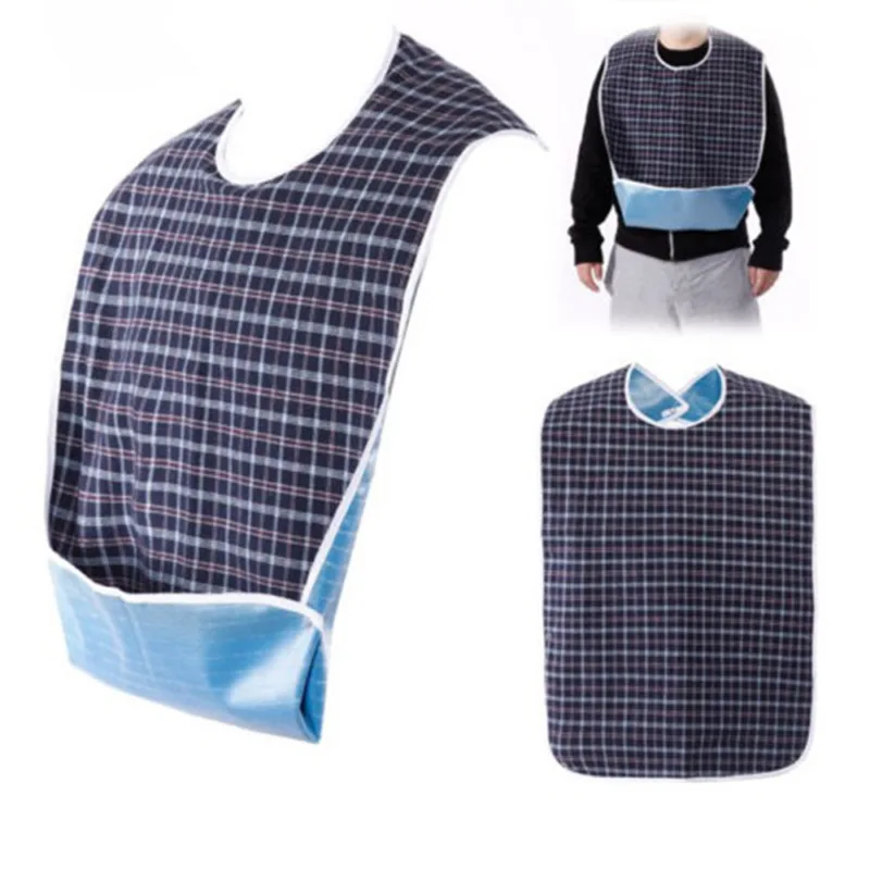 Eco friendly Custom Waterproof Personalized Adult Bibs for old men or women