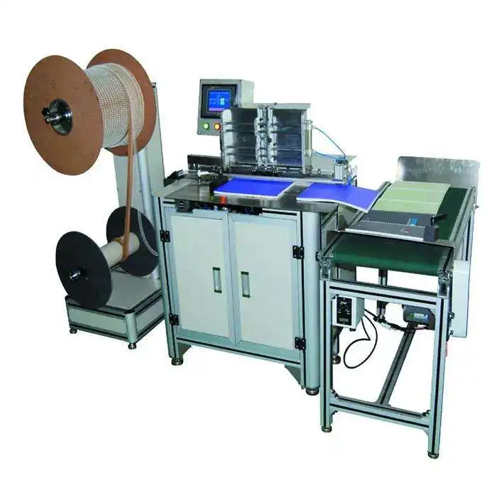 Discount Price Automatic Double Spiral Binding Coil Forming and Binding Machine Plastic Spiral Coil Machine