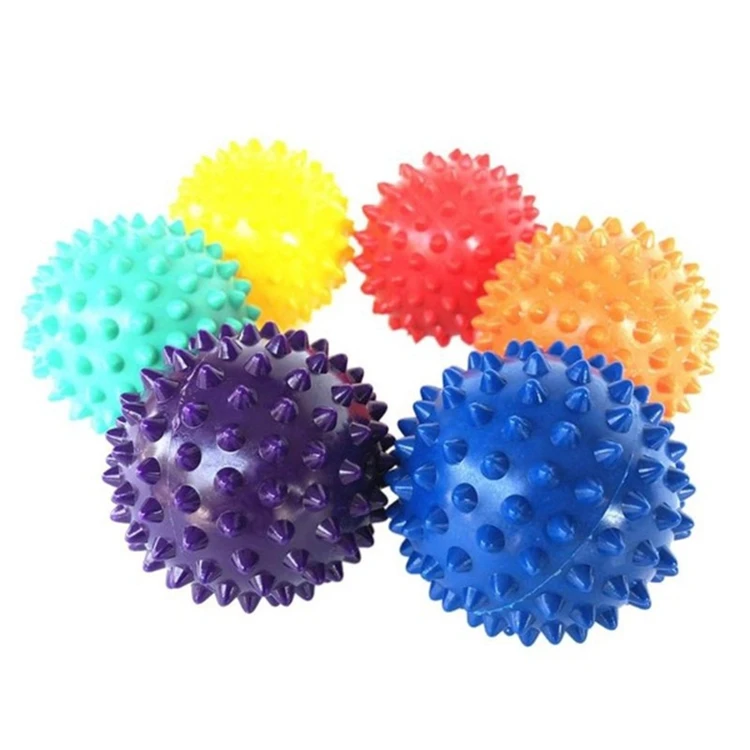 PVC Spiky Massage Ball Point Hand Foot Pain Relief Muscle Relax Ball