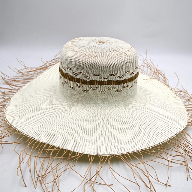 5BU Chinese paper twister bangora straw cowboy hat