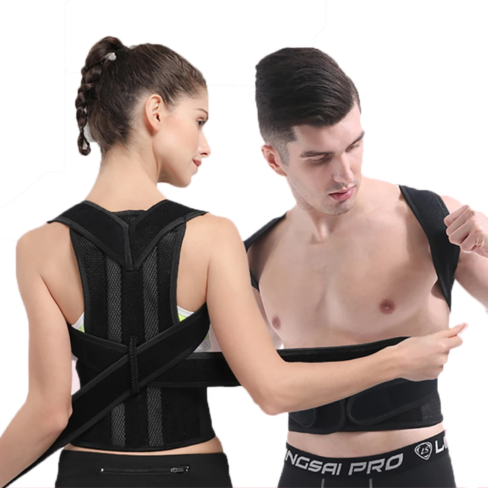 Back Posture Corrector Shoulder Support Belt Upper and Lower Back Pain Relief Improve Spine Clavicle Brace Posture Vest