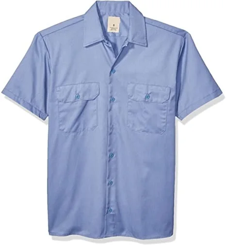 
Chinese Factory Made High Quality Short Sleeve Custom Mens Work Shirts 