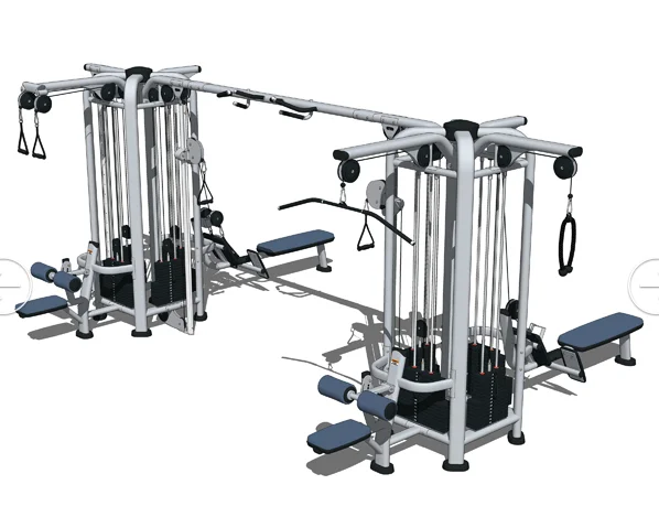 ONT-N060 Professional Multi Station Exercise Machine Gym commercial fitness equipment  8 station multi  functional for workout