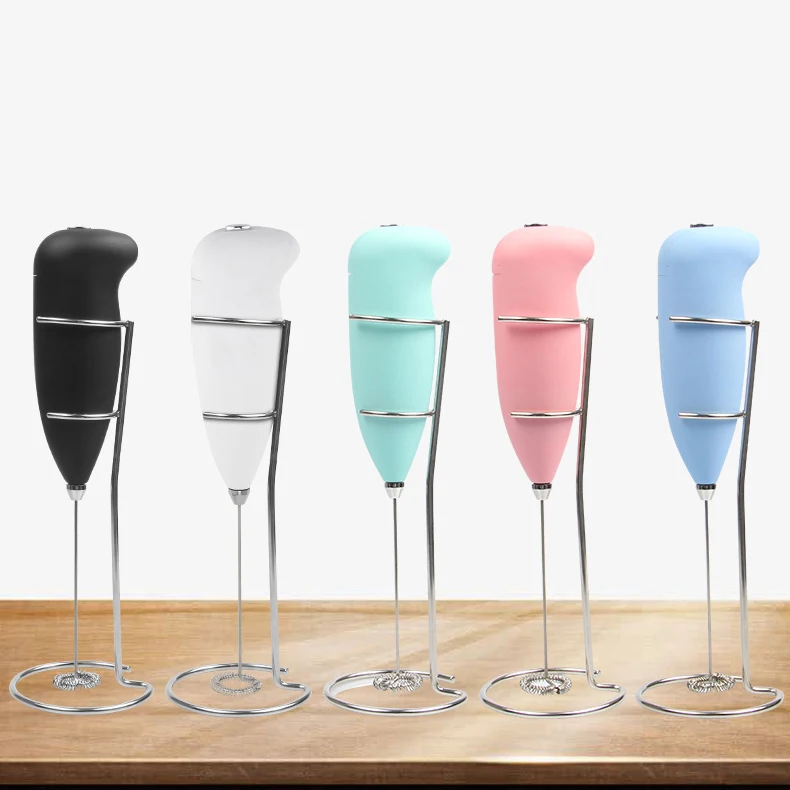 Wholesale Durable Handheld Milk Frother Electric Whisk- Easy Clean Milk Frother Wand & Mini Blender - Electric Coffee Frother