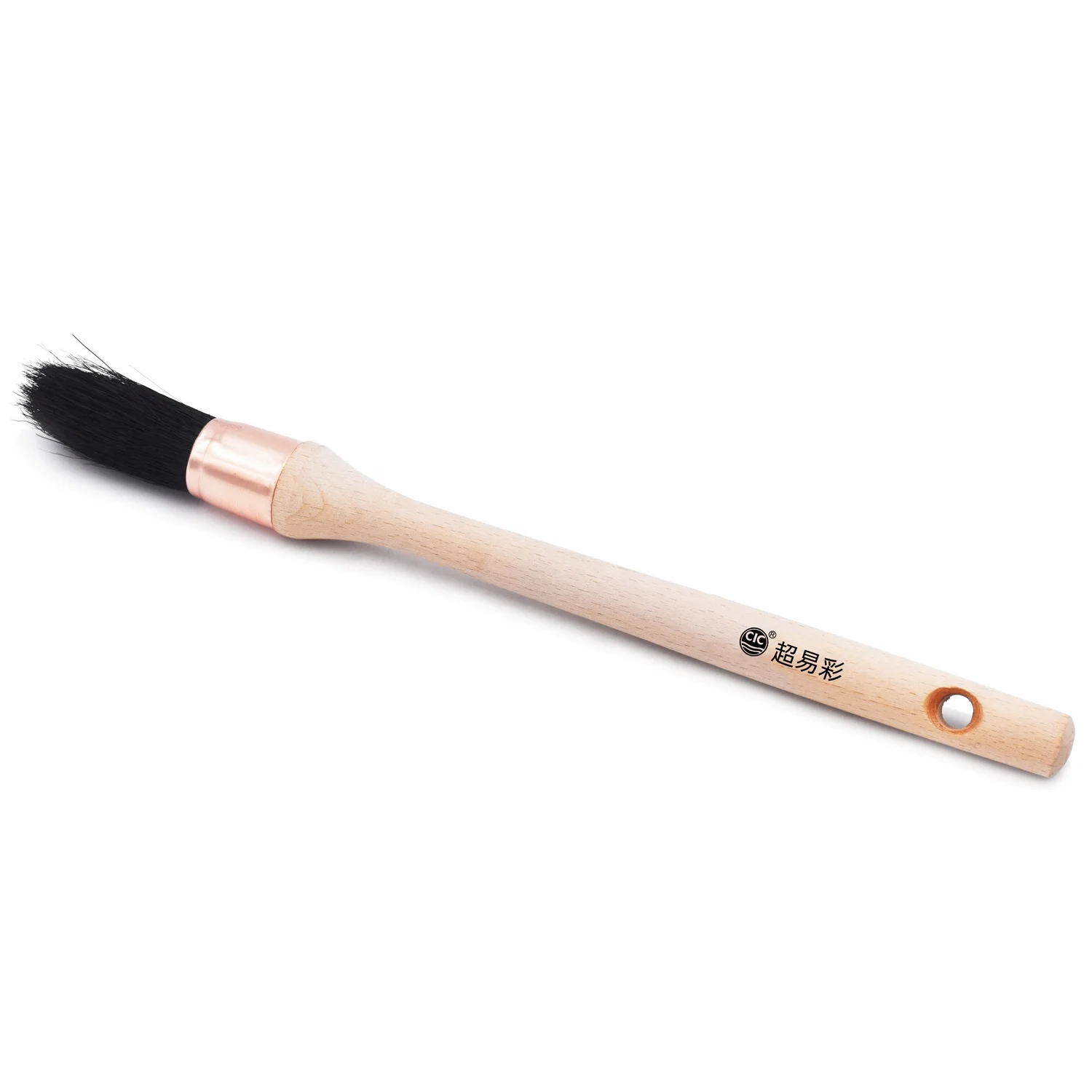 CIC high quality wooden handle bristle brush detail brush