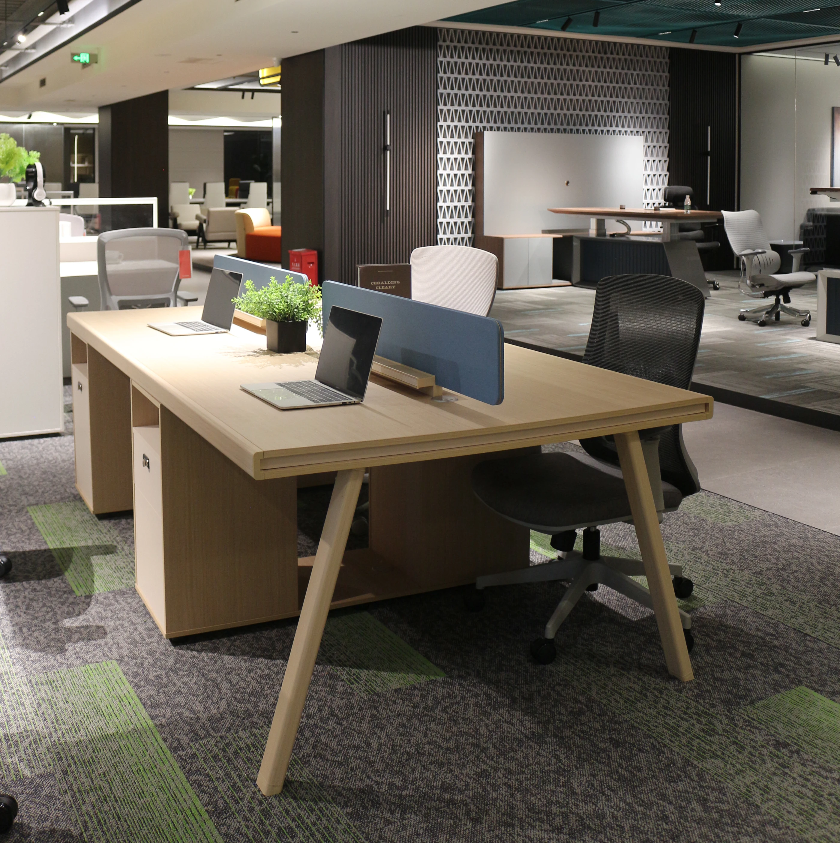 Хорошее качество Конференц-зал деревянный стол Конференц-стол сочетание современных столов для настольных залов