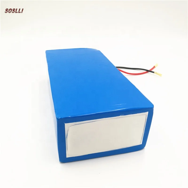 SOSLLI OEM Electric scooter battery 36V 48V 52V 10Ah 15Ah 25ah 28ah ebike battery pack lithium ion battery for 1000W 1500W ebike