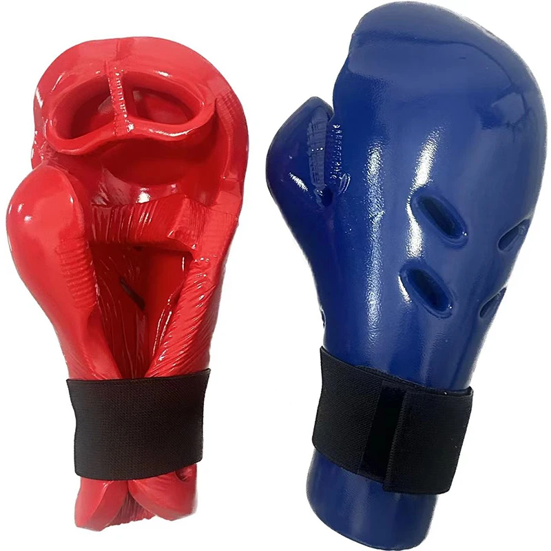 High quality protection martial arts sparring itf wtf taekwondo dipped hand gloves