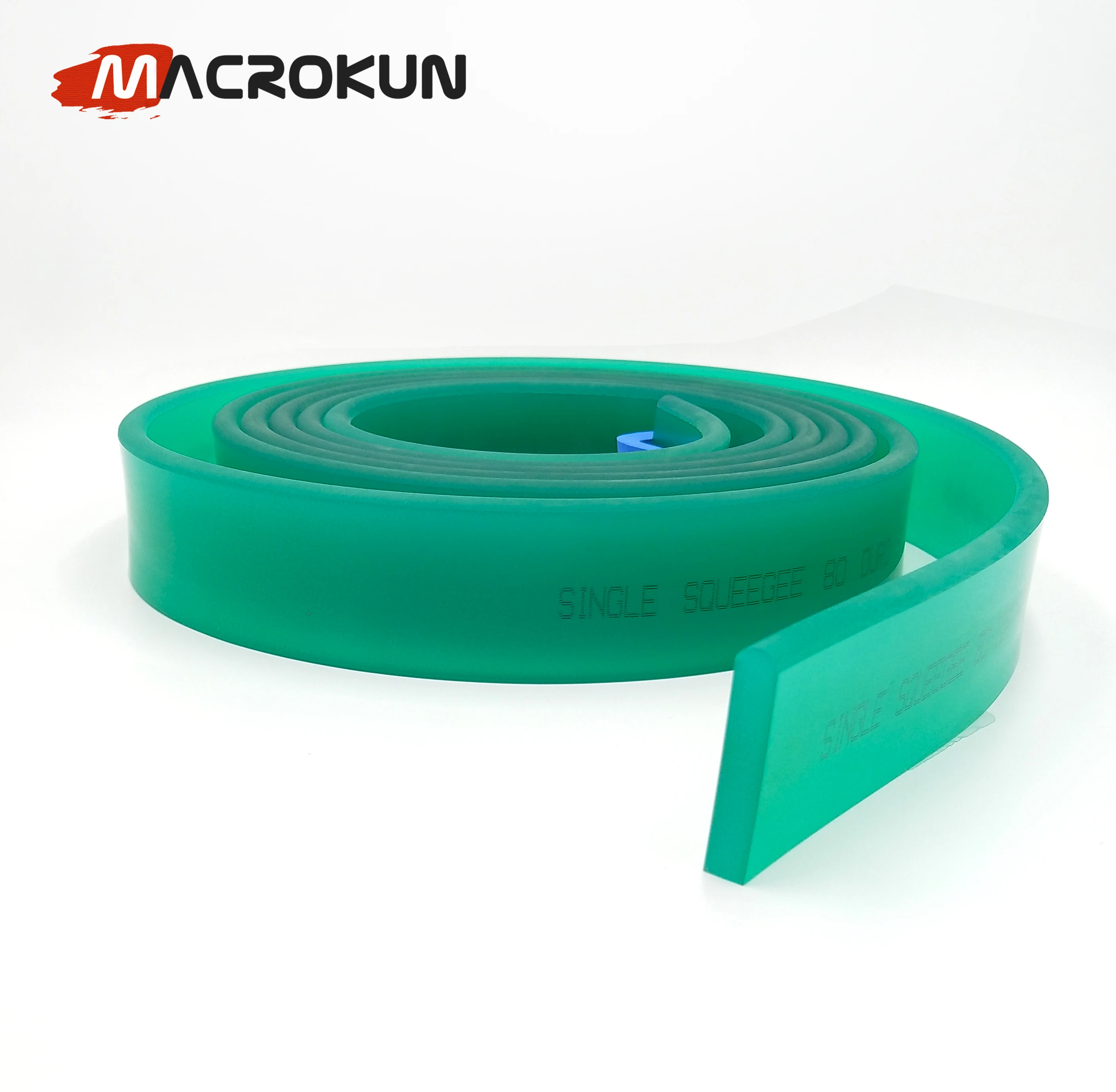 Плоская форма для трафаретной печати 70A 75A 80A 85A 90A полиуретановый скребок шелкотрафаретной