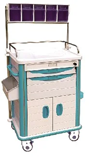 Кормящих предметы первой помощи ноутбук больницы ICU abs скорая помощь медицинская тележка аварии FCA-03