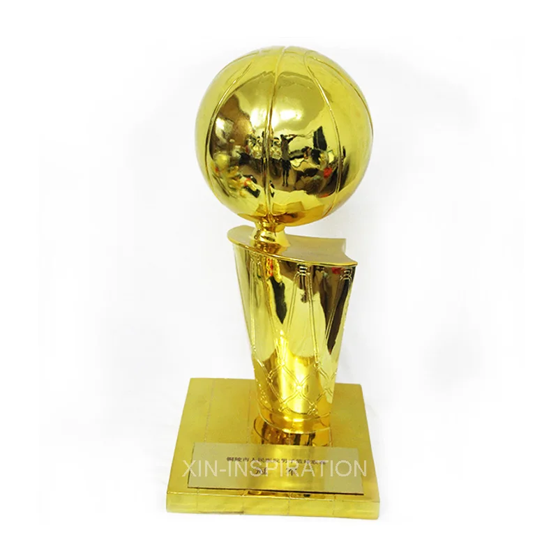 Xin Inspiration Metal Craft Hot Sale Stock Trophy Custom Resin Basketball Trophy