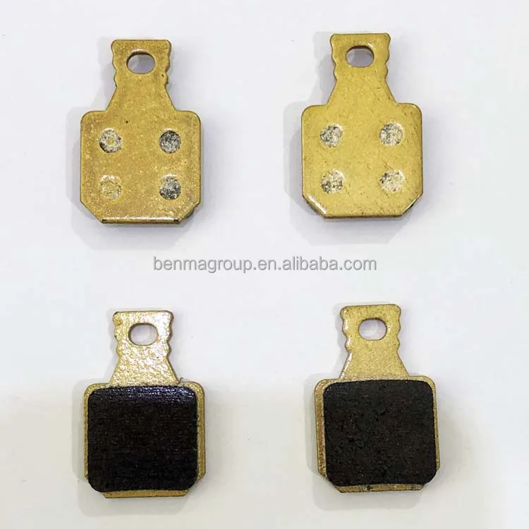 Gold metallic sintered bike bicycle MTB brakd disc pad cycling pads for magura brakes MT5 MT5E MT7