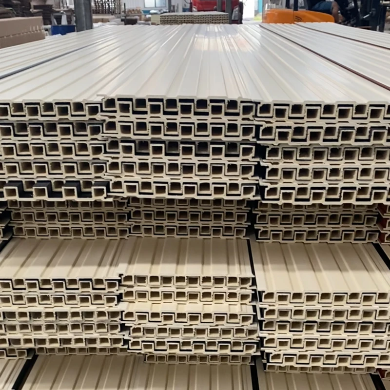 Eco-friendly wood-plastic composites indoor grille waterproof background interior decorative Wall Wpc panel