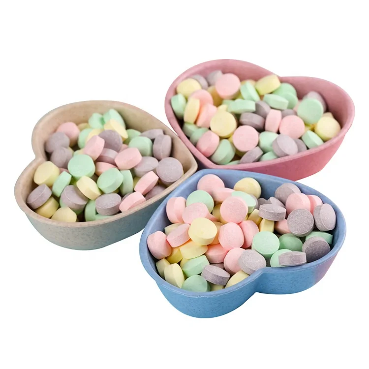 Fashion high quality bulk strong mint flavor colors round hard candy sweet