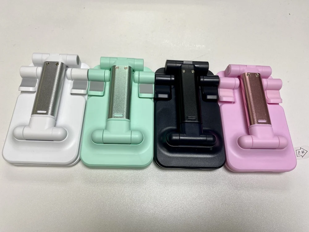 FS786 Mobile Phone Accessories Adjustable Foldable Plastic Table Cellphone Stand Support Desktop Phone Holder