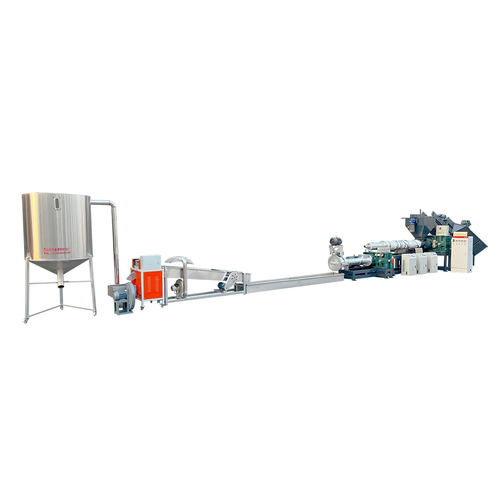 Pe Film Recycling Line Pp Bottles Crushing Recycled Machine Plastic Recycling Line Haorui