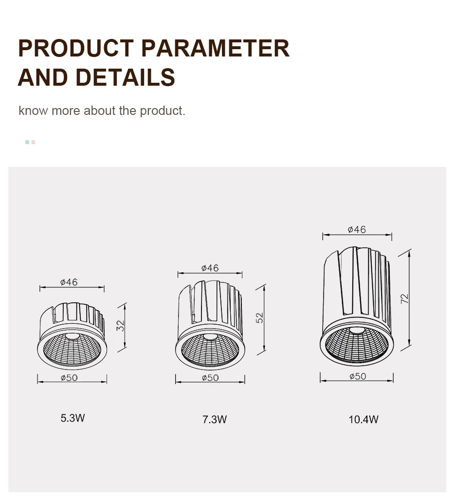 Smart Safety DC24V COB Lighting LED MODULE 2700-6500K IP44 IP65 24V DC Tunable White MR16 Module