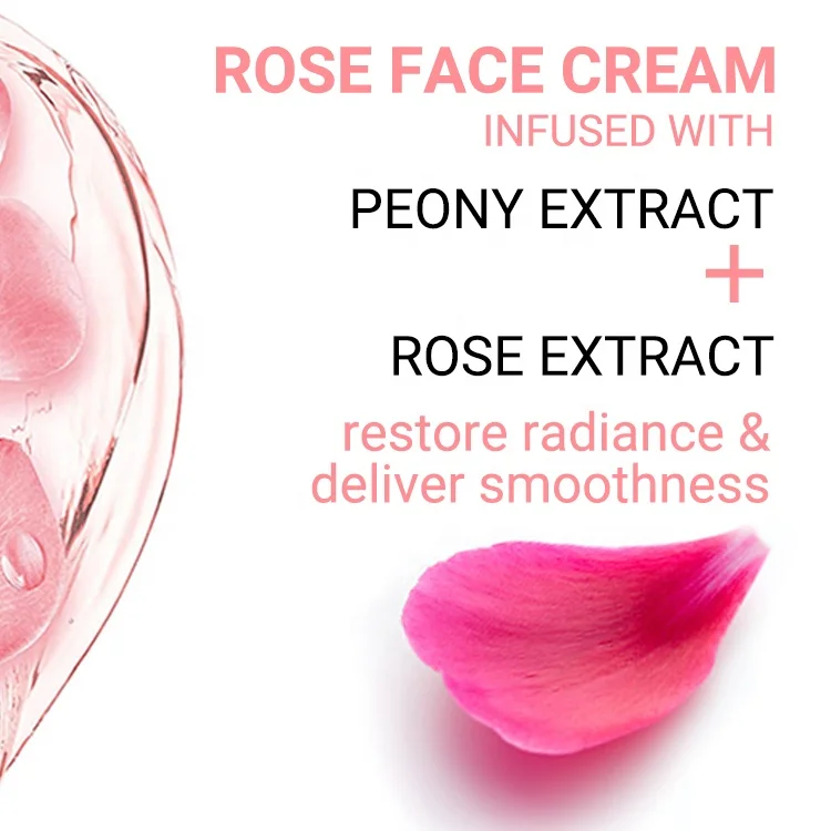 vitamin cream  rose whitening  Anti Aging  Moisturizing facial lotion  cream face Moisturizer for all skin type korean cosmetics