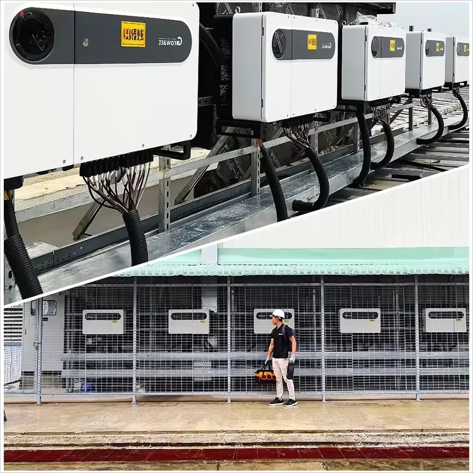 Growatt 100kw 110kw 125kw MAX 100KTL3-X LV 10 MPPT channels Multi grid parallel grid connected inverter